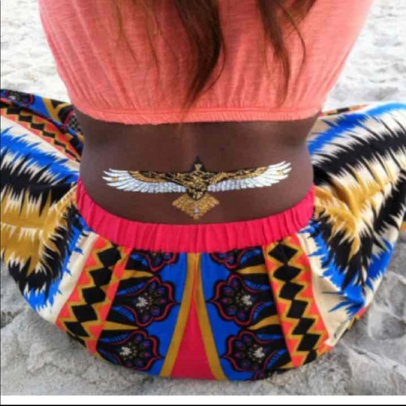 Flash tattoos festival music concert gold silver - Picture 2 of 4